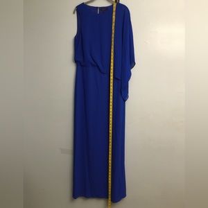 HALSTON BLUE DRESS
